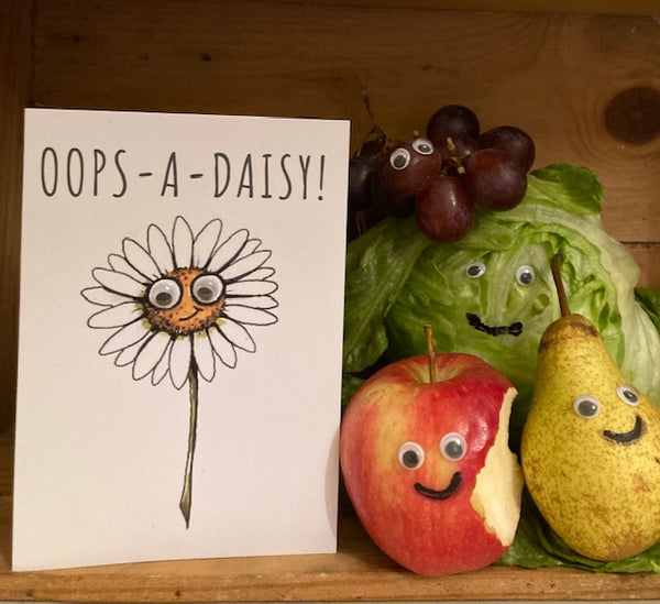 Cards - Folded Googly Eyes - Pack of 12 cards