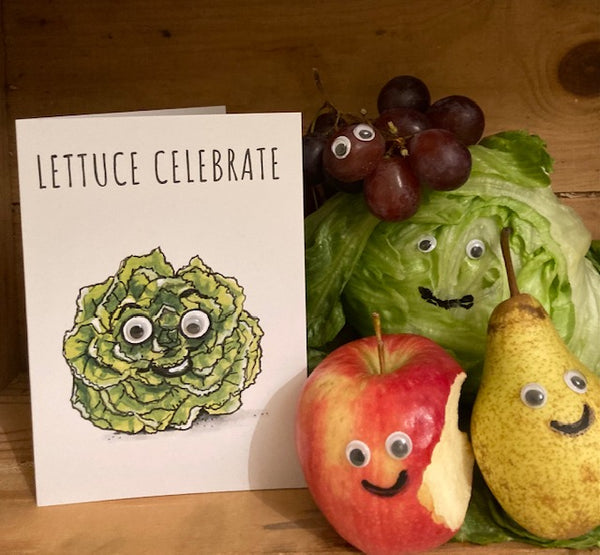 Cards - Folded Googly Eyes - Pack of 12 cards