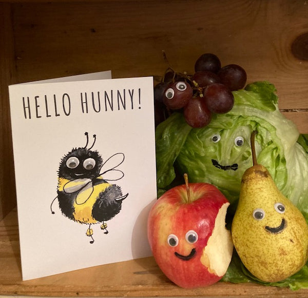 Cards - Folded Googly Eyes - Pack of 12 cards