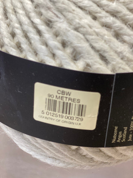 UK made white chunky rope 
