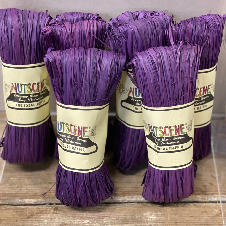 Nutscene Raffia Hanks - Rainbow Fun!