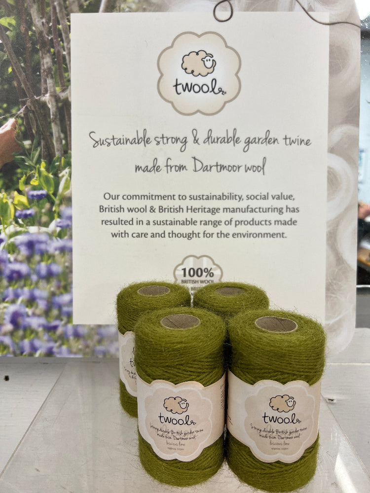 green durable twine