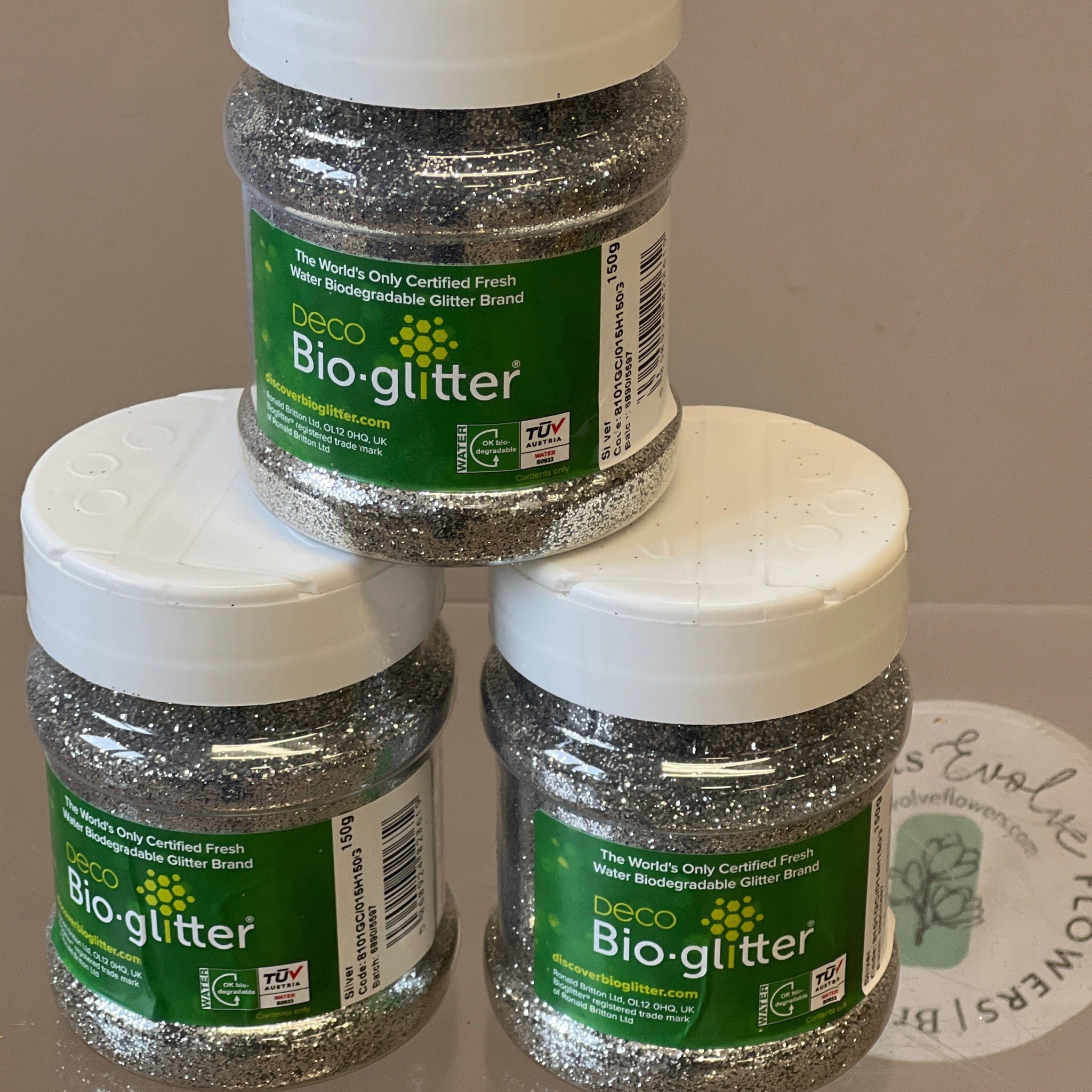 Deco Bioglitter® SPARKLE Shaker - Silver