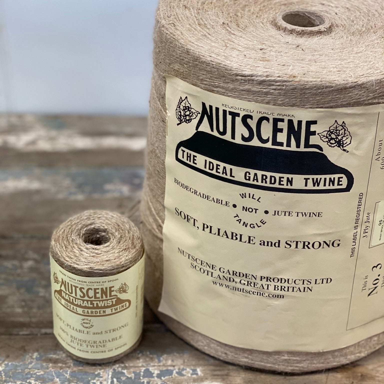 The GIANT Spool Of Twine Nutscene ®Natural