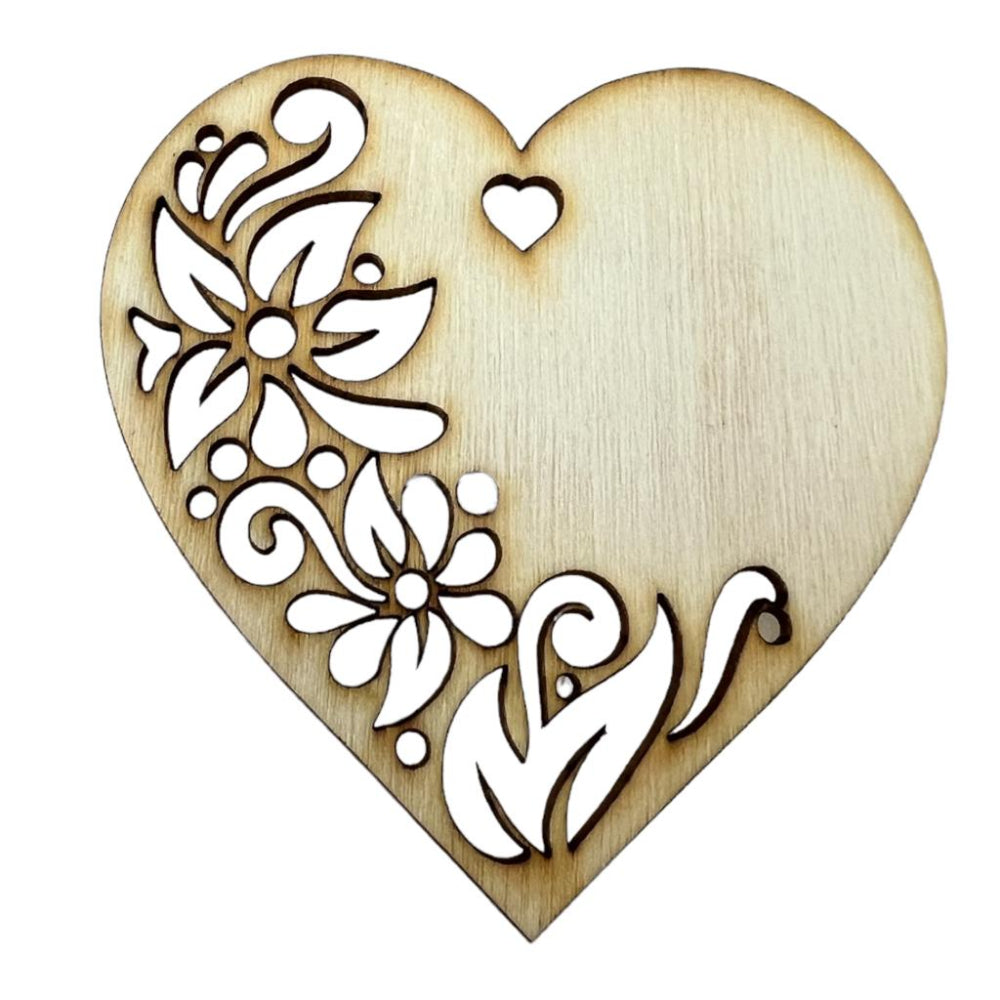 floral heart natural compostable wholesale
