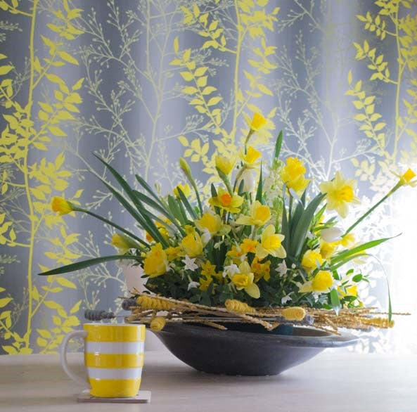 twine florist arrangement 