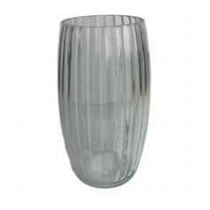 GLASS-Boston Vase Clear 11.8*20.7cm