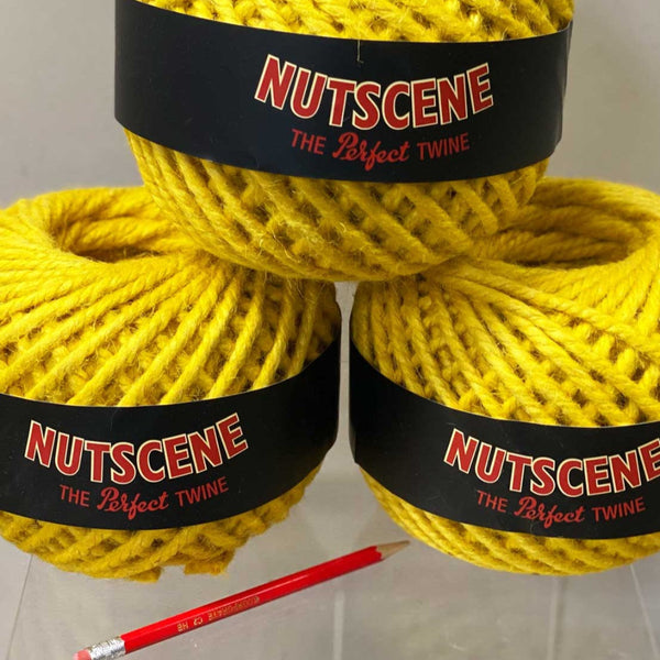 yellow rope chunky twine